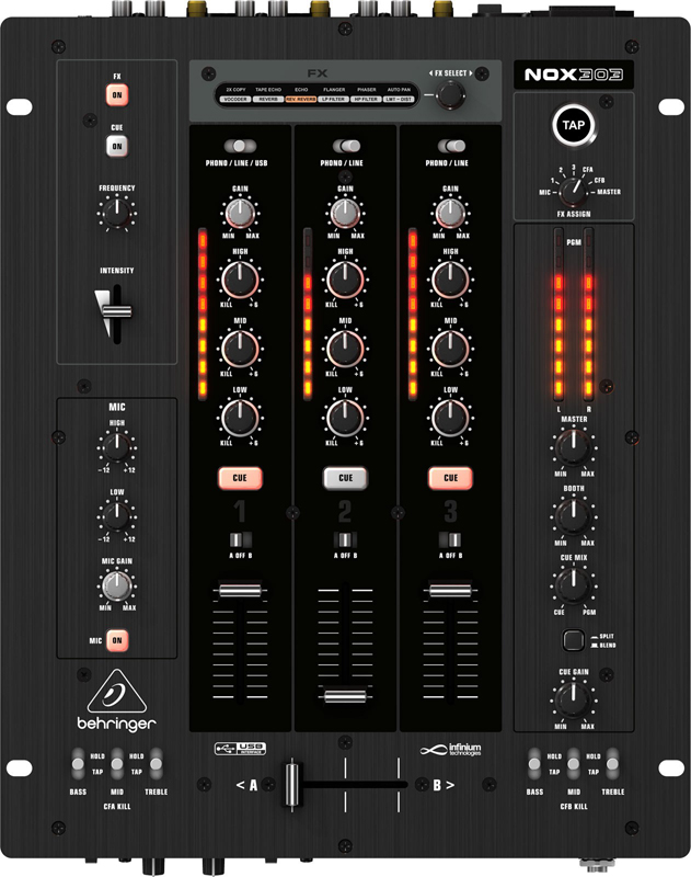 mischpult mixer dj für einfachen gebrauch