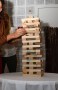 jenga xxl übergross holz spiel mieten